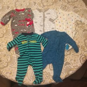 5 piece long sleeve body suits all Carter's 0-3M